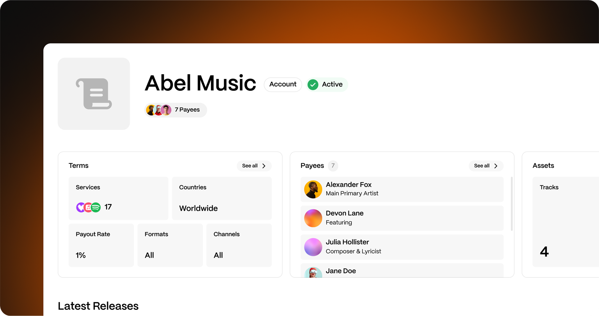 Label Rights Management illustration